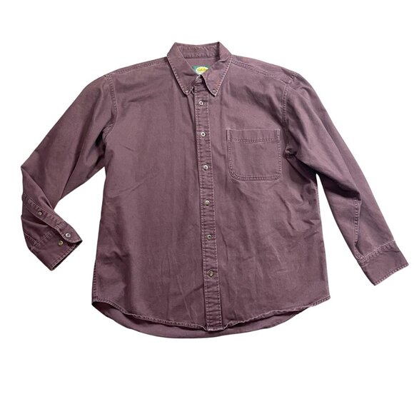 Cabela's Other - Vintage Cabela's Button Down Shirt Men's Size Large 90's Heavyweight 100% Cotton